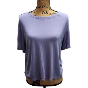 Honeydew Lavender Short Sleeve T-Shirt Soft Casual Top Size S *Minor Flaw